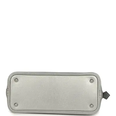 HERMÈS Hermes 1923 Bolide Mini Argent Chevre Mysore Palladium Hardware | Thumbnail 6 HERMÈS Hermes 1923 Bolide Mini Argent Chevre Mysore Palladium Hardware | Thumbnail 6