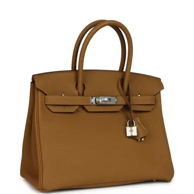 HERMÈS Hermes Birkin 30 Bronze Dore Togo Palladium Hardware | Thumbnail 2 HERMÈS Hermes Birkin 30 Bronze Dore Togo Palladium Hardware | Thumbnail 2