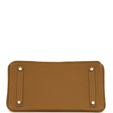 HERMÈS Hermes Birkin 30 Bronze Dore Togo Palladium Hardware | Thumbnail 6 HERMÈS Hermes Birkin 30 Bronze Dore Togo Palladium Hardware | Thumbnail 6