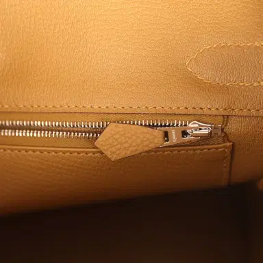 HERMÈS Hermes Birkin 30 Bronze Dore Togo Palladium Hardware | Thumbnail 9 HERMÈS Hermes Birkin 30 Bronze Dore Togo Palladium Hardware | Thumbnail 9