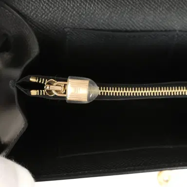HERMÈS Hermes Kelly Wallet To Go Black Epsom Gold Hardware | Thumbnail 9 HERMÈS Hermes Kelly Wallet To Go Black Epsom Gold Hardware | Thumbnail 9