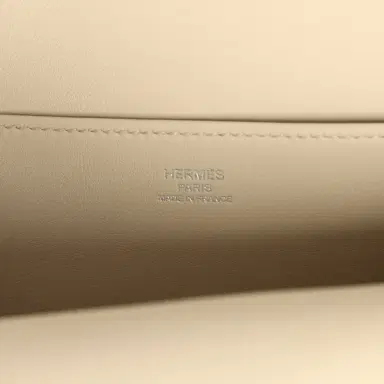 HERMÈS Hermes Mini Halzan Craie Swift Palladium Hardware | Thumbnail 12 HERMÈS Hermes Mini Halzan Craie Swift Palladium Hardware | Thumbnail 12