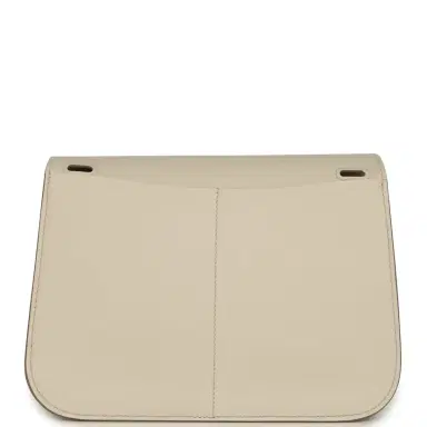 HERMÈS Hermes Mini Halzan Craie Swift Palladium Hardware | Thumbnail 5 HERMÈS Hermes Mini Halzan Craie Swift Palladium Hardware | Thumbnail 5