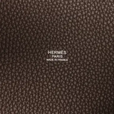 HERMÈS Hermes Picotin Lock 18 Ebene Clemence Palladium Hardware | Thumbnail 8 HERMÈS Hermes Picotin Lock 18 Ebene Clemence Palladium Hardware | Thumbnail 8