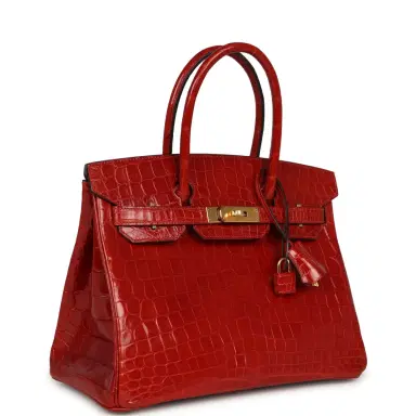 HERMÈS Pre-owned Hermes Birkin 30 Braise Shiny Niloticus Crocodile Gold Hardware | Thumbnail 2 HERMÈS Pre-owned Hermes Birkin 30 Braise Shiny Niloticus Crocodile Gold Hardware | Thumbnail 2