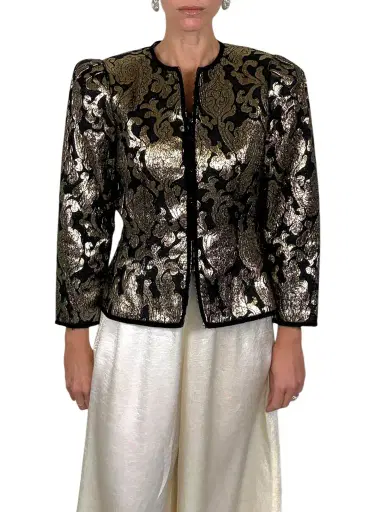 Jen Wonders Studio Brocade Blazer | Thumbnail 1 Jen Wonders Studio Brocade Blazer | Thumbnail 1