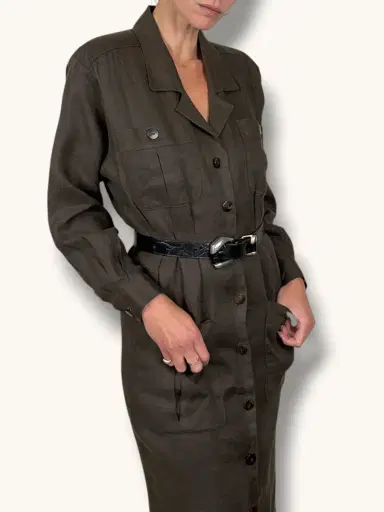 Jen Wonders Studio Safari Linen Dress | Thumbnail 2 Jen Wonders Studio Safari Linen Dress | Thumbnail 2