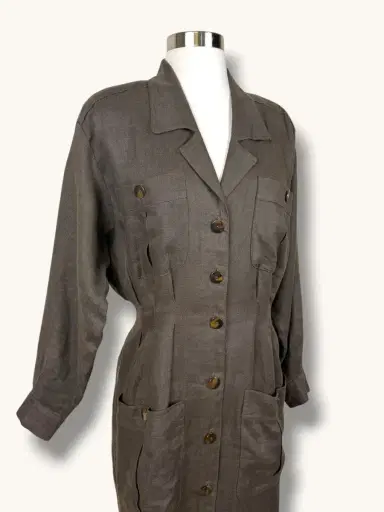 Jen Wonders Studio Safari Linen Dress | Thumbnail 12 Jen Wonders Studio Safari Linen Dress | Thumbnail 12