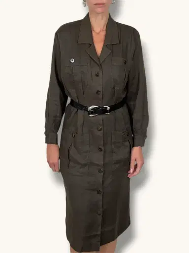 Jen Wonders Studio Safari Linen Dress | Thumbnail 5 Jen Wonders Studio Safari Linen Dress | Thumbnail 5