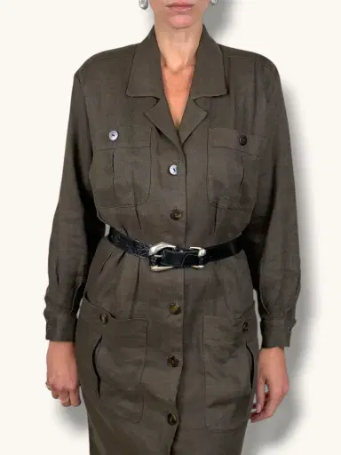 Jen Wonders Studio Safari Linen Dress | Thumbnail 6 Jen Wonders Studio Safari Linen Dress | Thumbnail 6