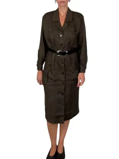 Jen Wonders Studio Safari Linen Dress | Thumbnail 1 Jen Wonders Studio Safari Linen Dress | Thumbnail 1