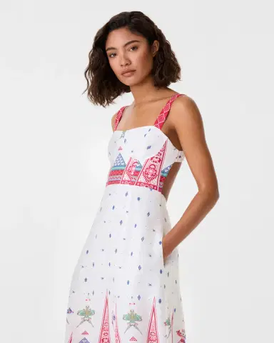 Emporio Sirenuse Azzurra Dress in Kites Print | Thumbnail 4 Emporio Sirenuse Azzurra Dress in Kites Print | Thumbnail 4