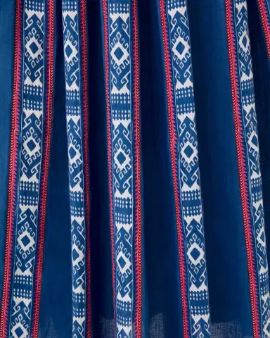 Emporio Sirenuse Cinzia Dress in Blue Horizon Print | Thumbnail 6 Emporio Sirenuse Cinzia Dress in Blue Horizon Print | Thumbnail 6