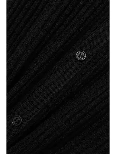 Gabriela Hearst Emma Pointelle Knit Cardigan in Black Cashmere Silk | Thumbnail 5 Gabriela Hearst Emma Pointelle Knit Cardigan in Black Cashmere Silk | Thumbnail 5