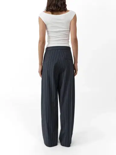 St. Agni Striped Relaxed Pleat Pants | Thumbnail 4 St. Agni Striped Relaxed Pleat Pants | Thumbnail 4