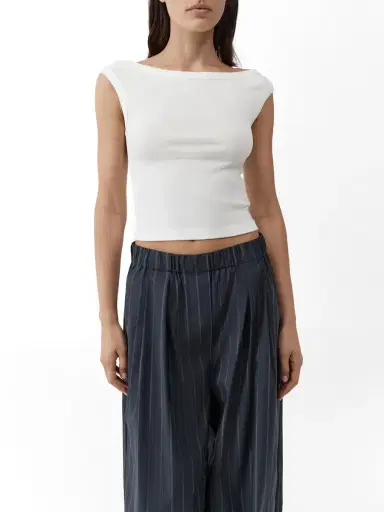 St. Agni Striped Relaxed Pleat Pants | Thumbnail 5 St. Agni Striped Relaxed Pleat Pants | Thumbnail 5