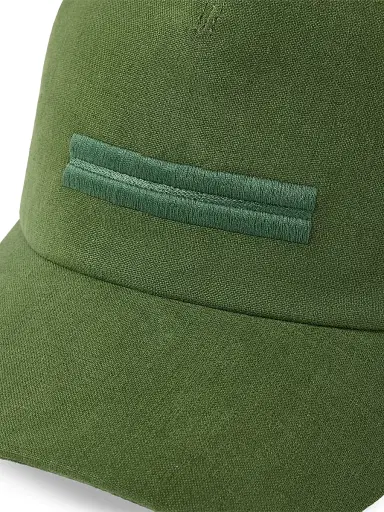 Zegna Men's Oasi Lino Baseball Cap - Pine Green - Size Small | Thumbnail 3 Zegna Men's Oasi Lino Baseball Cap - Pine Green - Size Small | Thumbnail 3
