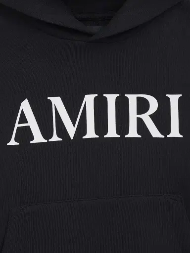 Amiri Little Kid's & Kid's Logo Hoodie - Black | Thumbnail 3 Amiri Little Kid's & Kid's Logo Hoodie - Black | Thumbnail 3