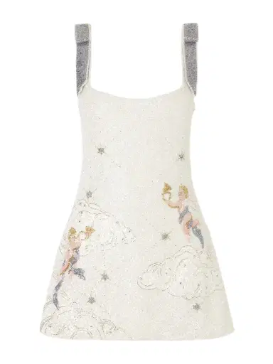 Clio Peppiatt Cupid Embellished Tulle Mini Dress | Thumbnail 1 Clio Peppiatt Cupid Embellished Tulle Mini Dress | Thumbnail 1