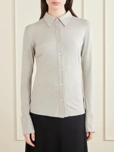 TOTEME Jersey Shirt | Thumbnail 3 TOTEME Jersey Shirt | Thumbnail 3