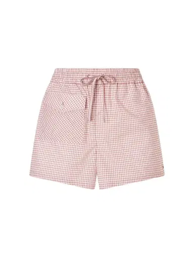 Valentino Garavani Checked Cotton-poplin Shorts | Thumbnail 1 Valentino Garavani Checked Cotton-poplin Shorts | Thumbnail 1
