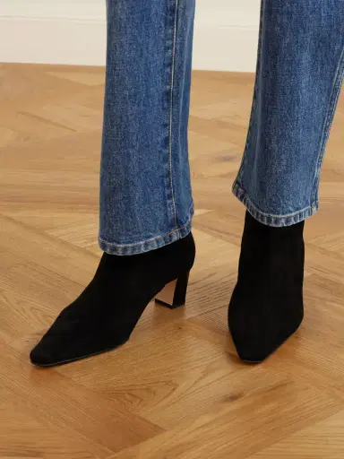 Manolo Blahnik Jaima 50 Suede Ankle Boots | Thumbnail 2 Manolo Blahnik Jaima 50 Suede Ankle Boots | Thumbnail 2