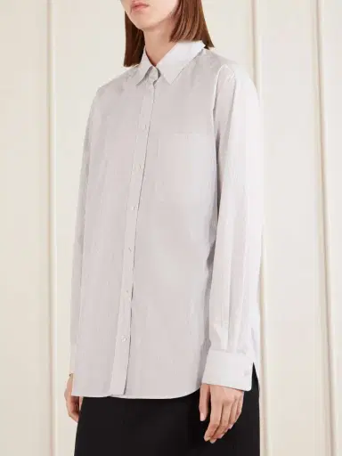 The Row Gavina Striped Cotton-poplin Shirt | Thumbnail 3 The Row Gavina Striped Cotton-poplin Shirt | Thumbnail 3