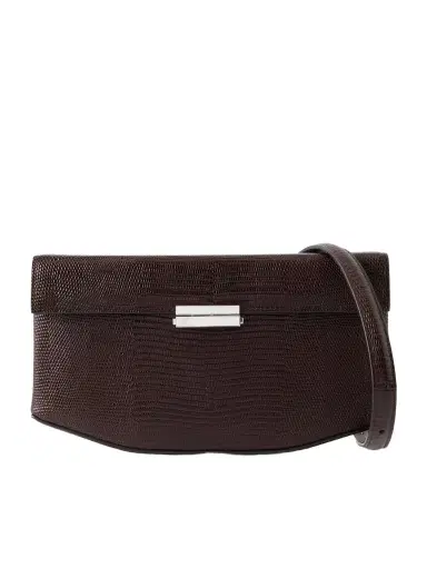 TOTEME Clip Lizard-effect Leather Shoulder Bag | Thumbnail 1 TOTEME Clip Lizard-effect Leather Shoulder Bag | Thumbnail 1