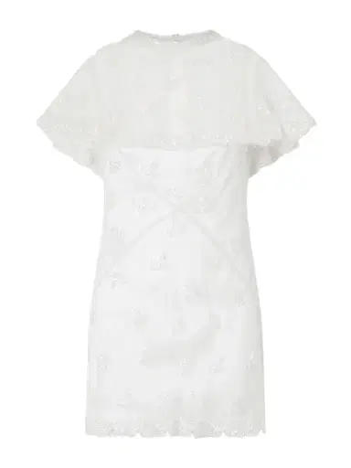Clio Peppiatt Freya Cape-effect Embellished Tulle Mini Dress | Thumbnail 1 Clio Peppiatt Freya Cape-effect Embellished Tulle Mini Dress | Thumbnail 1