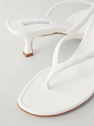 Manolo Blahnik Paterno 50 Leather Thong Sandals | Thumbnail 5 Manolo Blahnik Paterno 50 Leather Thong Sandals | Thumbnail 5