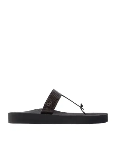 CHRISTEN Edge Lizard-effect Leather Flip Flops | Thumbnail 1 CHRISTEN Edge Lizard-effect Leather Flip Flops | Thumbnail 1