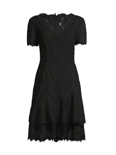 Shani Women's Floral Lace Dress - Black | Thumbnail 1 Shani Women's Floral Lace Dress - Black | Thumbnail 1