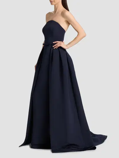 Amsale Women's Strapless Gown - Navy | Thumbnail 4 Amsale Women's Strapless Gown - Navy | Thumbnail 4