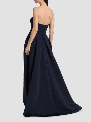 Amsale Women's Strapless Gown - Navy | Thumbnail 5 Amsale Women's Strapless Gown - Navy | Thumbnail 5