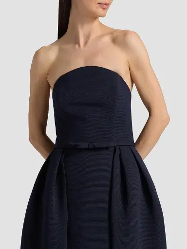 Amsale Women's Strapless Gown - Navy | Thumbnail 6 Amsale Women's Strapless Gown - Navy | Thumbnail 6
