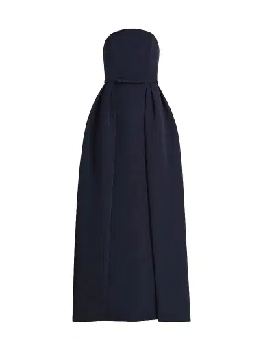 Amsale Women's Strapless Gown - Navy | Thumbnail 1 Amsale Women's Strapless Gown - Navy | Thumbnail 1