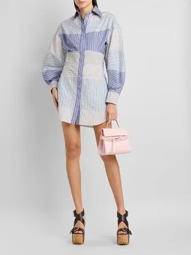 MOSCHINO Women's Striped Cotton Poplin Shirtdress | Thumbnail 2 MOSCHINO Women's Striped Cotton Poplin Shirtdress | Thumbnail 2