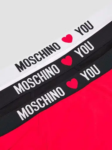 MOSCHINO Men's My Valentine Stretch-Jersey Variety Brief 3-Pack | Thumbnail 2 MOSCHINO Men's My Valentine Stretch-Jersey Variety Brief 3-Pack | Thumbnail 2