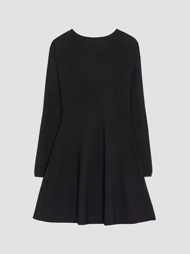 Valentino Garavani Women's Stretch Viscose Dress - Black | Thumbnail 2 Valentino Garavani Women's Stretch Viscose Dress - Black | Thumbnail 2