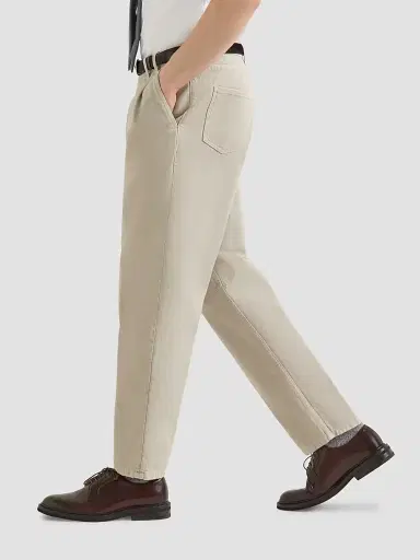 Brunello Cucinelli Men's Garment-Dyed Denim Iconic Fit Five-Pocket Jeans - Beige | Thumbnail 4 Brunello Cucinelli Men's Garment-Dyed Denim Iconic Fit Five-Pocket Jeans - Beige | Thumbnail 4