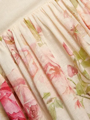 Zimmermann Women's Roselight Picnic Maxi Dress - Cream Rose Floral - Size 10 | Thumbnail 7 Zimmermann Women's Roselight Picnic Maxi Dress - Cream Rose Floral - Size 10 | Thumbnail 7