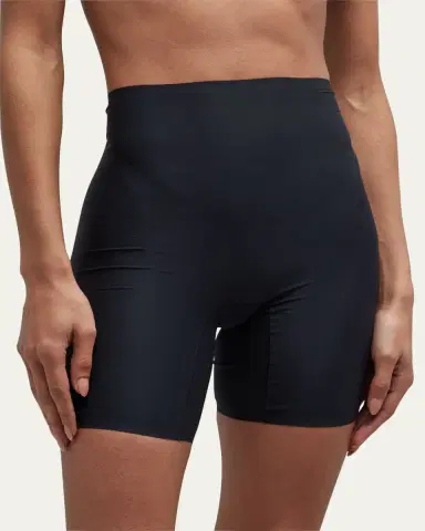 Chantelle Soft Stretch High-Rise Mid-Thigh Shaping Shorts | Thumbnail 2 Chantelle Soft Stretch High-Rise Mid-Thigh Shaping Shorts | Thumbnail 2