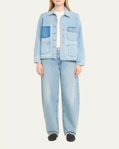 Frame Chore Denim Jacket | Thumbnail 2 Frame Chore Denim Jacket | Thumbnail 2