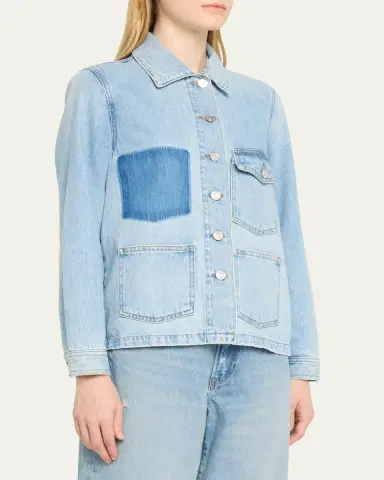 Frame Chore Denim Jacket | Thumbnail 4 Frame Chore Denim Jacket | Thumbnail 4