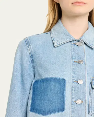 Frame Chore Denim Jacket | Thumbnail 5 Frame Chore Denim Jacket | Thumbnail 5