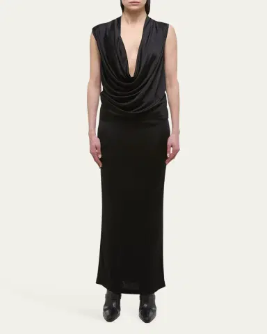 Helmut Lang Fluid Jersey Maxi Skirt | Thumbnail 2 Helmut Lang Fluid Jersey Maxi Skirt | Thumbnail 2