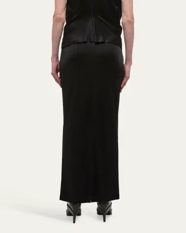 Helmut Lang Fluid Jersey Maxi Skirt | Thumbnail 3 Helmut Lang Fluid Jersey Maxi Skirt | Thumbnail 3