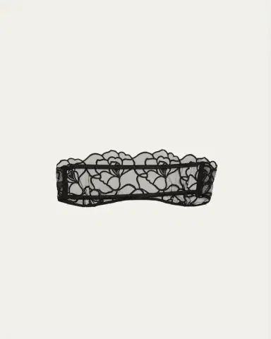 Kiki de Montparnasse Petite Chou Embroidered Stretch Tulle Bandeau | Thumbnail 2 Kiki de Montparnasse Petite Chou Embroidered Stretch Tulle Bandeau | Thumbnail 2