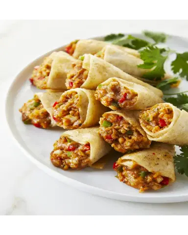 The Cajun Turkey Co Chicken Quesadilla Trumpets, 12 Count | Thumbnail 2 The Cajun Turkey Co Chicken Quesadilla Trumpets, 12 Count | Thumbnail 2