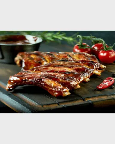 The Cajun Turkey Co Smoked Pork Ribs 2.3 lbs. Pack, Serves 2-4 | Thumbnail 2 The Cajun Turkey Co Smoked Pork Ribs 2.3 lbs. Pack, Serves 2-4 | Thumbnail 2